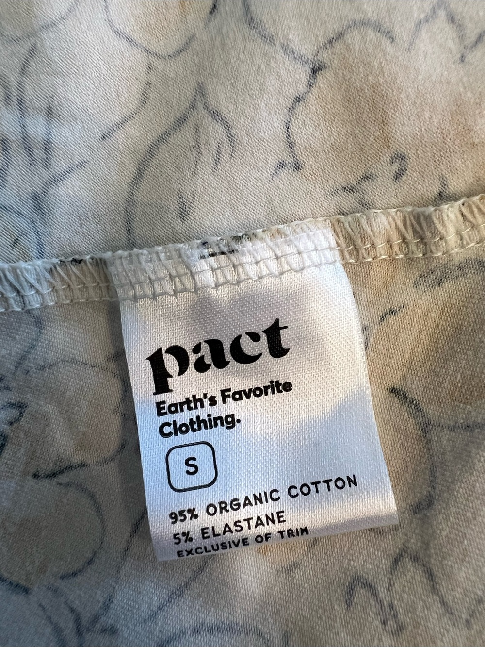 Pact Jolene Organic Cotton Cutout Tie Back Dress - Small - Picture 6 of 6